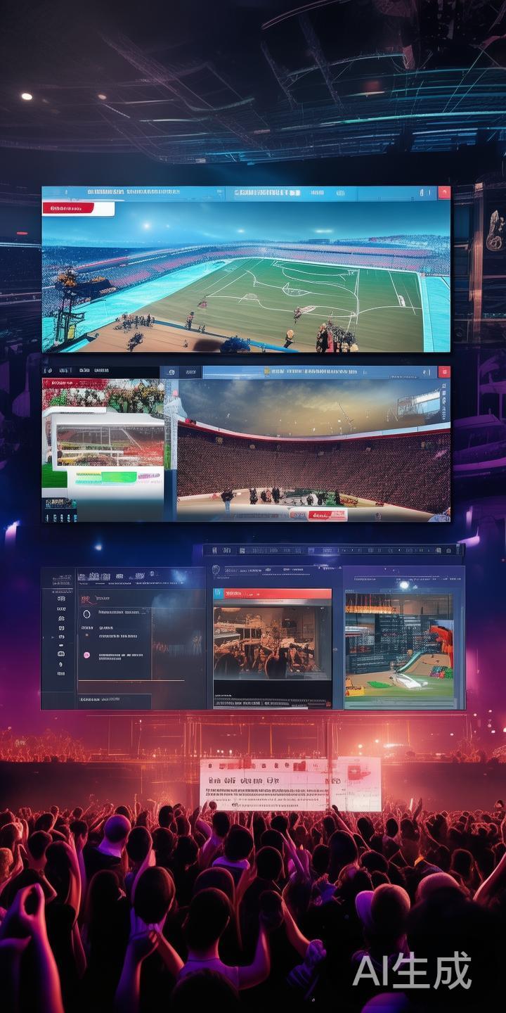 除了传统的广告曝光，赞助方还通过数字媒体、社交平台